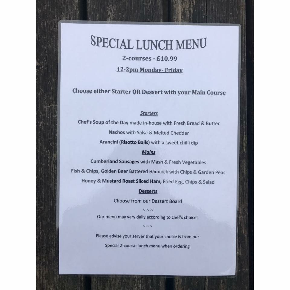 Two Course Lunch The Mortimer Arms Paultons Park New Forest