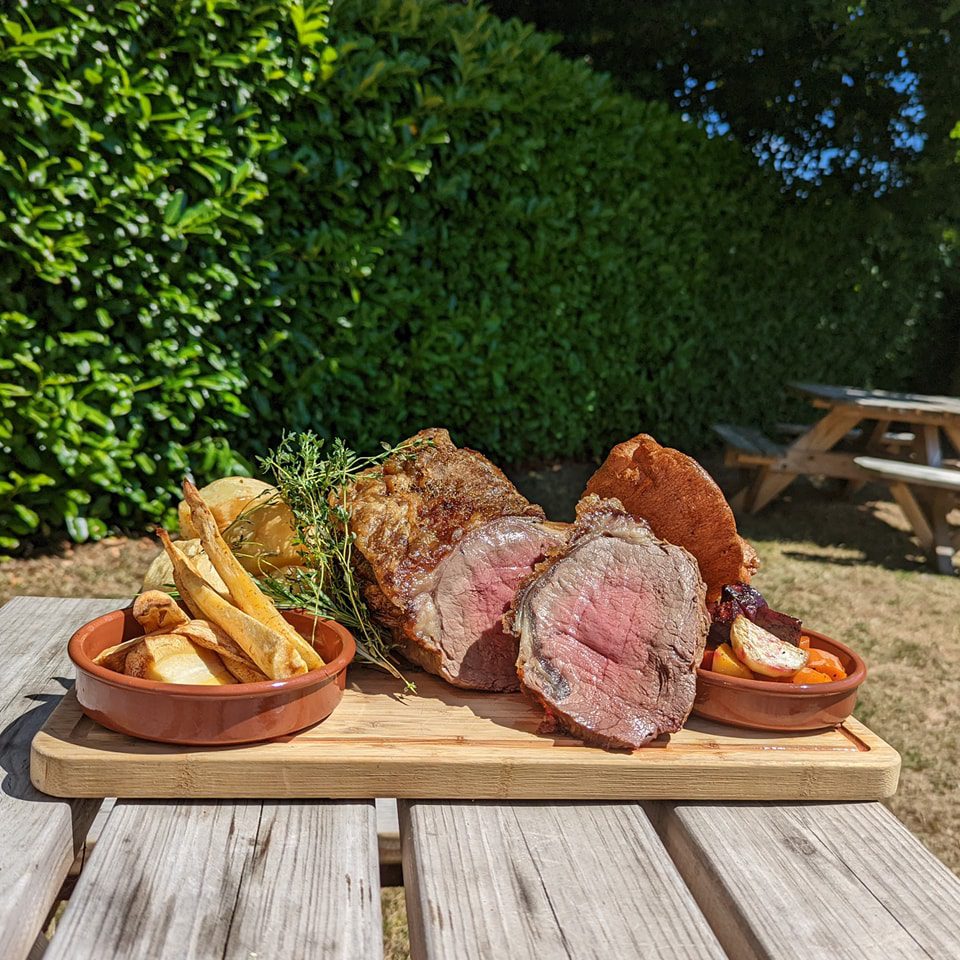 Sunday roast at its finest The Mortimer Arms Paultons Park New Forest